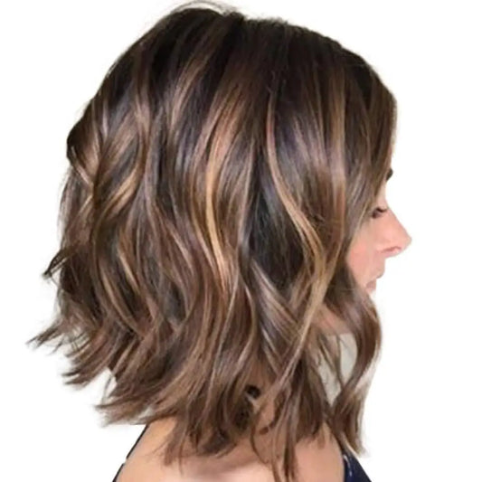 Wig female short curly hair - Beyond Trends Hub 