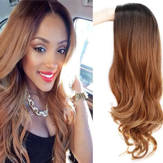 Wig foreign trade wig female gradient chemical fiber wig wig - Beyond Trends Hub 