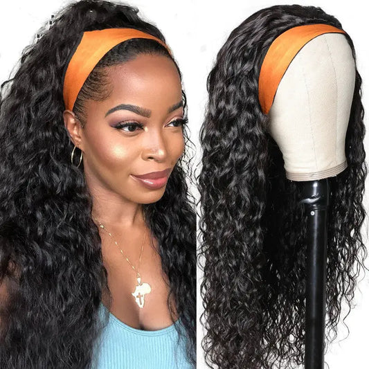Wig Headgear Fluffy Explosion Head Scarf Wig Female African Small Roll Headscarf - Beyond Trends Hub 