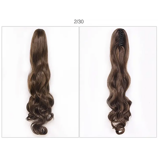 Wig ponytail female claw clip ponytail curly hair clip ponytail wig - Beyond Trends Hub 