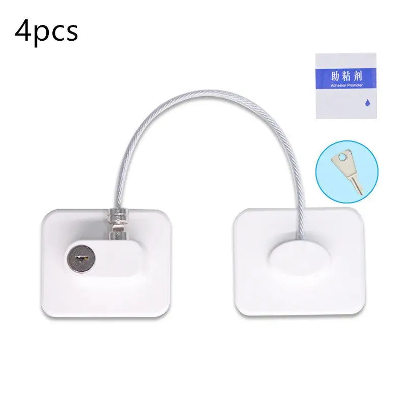 Window Security Chain Lock Window Cable Lock Restrictor Multifunctional Window Lock Door Security Guard for Baby Safety 1Pcs - Beyond Trends Hub 