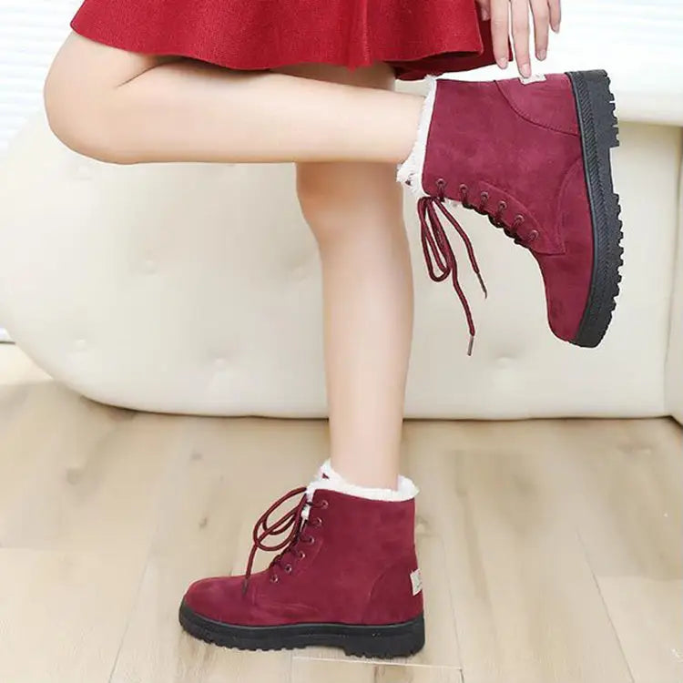 Winter Snow Boots With Warm Plush Ankle Boots For Women Shoes Beyond Trends Hub
