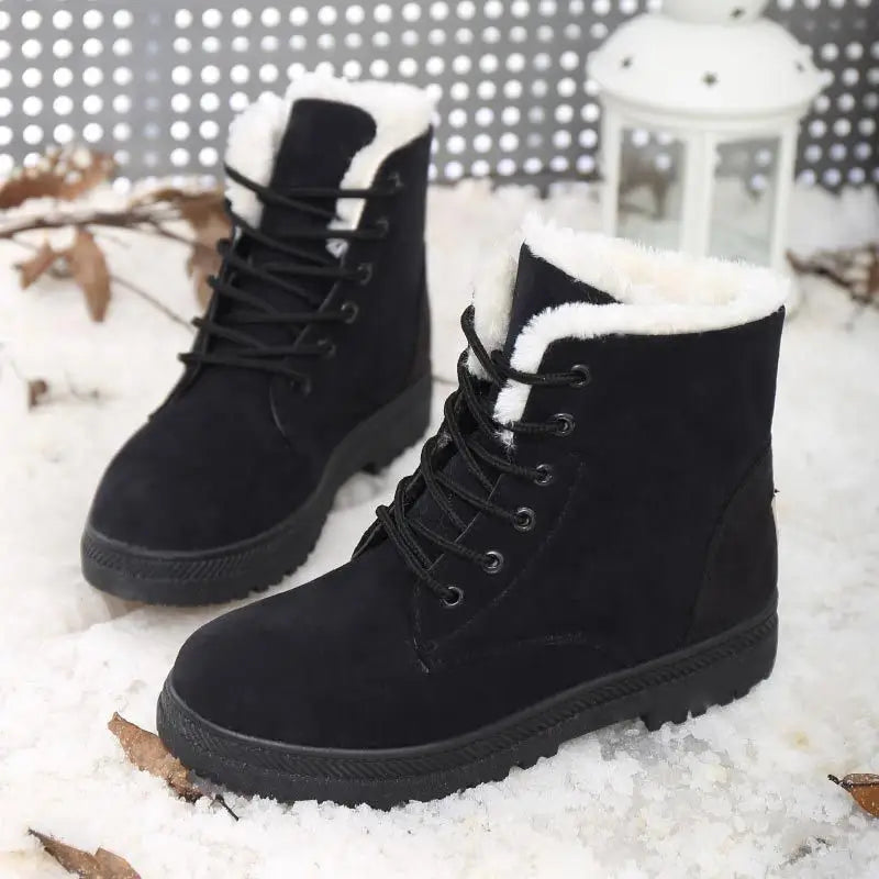 Winter Snow Boots With Warm Plush Ankle Boots For Women Shoes Beyond Trends Hub