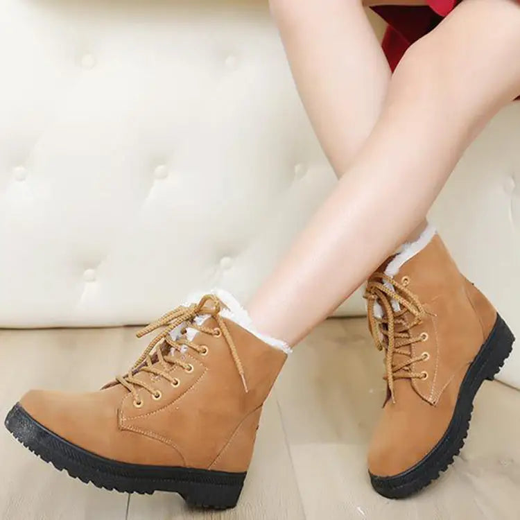 Winter Snow Boots With Warm Plush Ankle Boots For Women Shoes Beyond Trends Hub