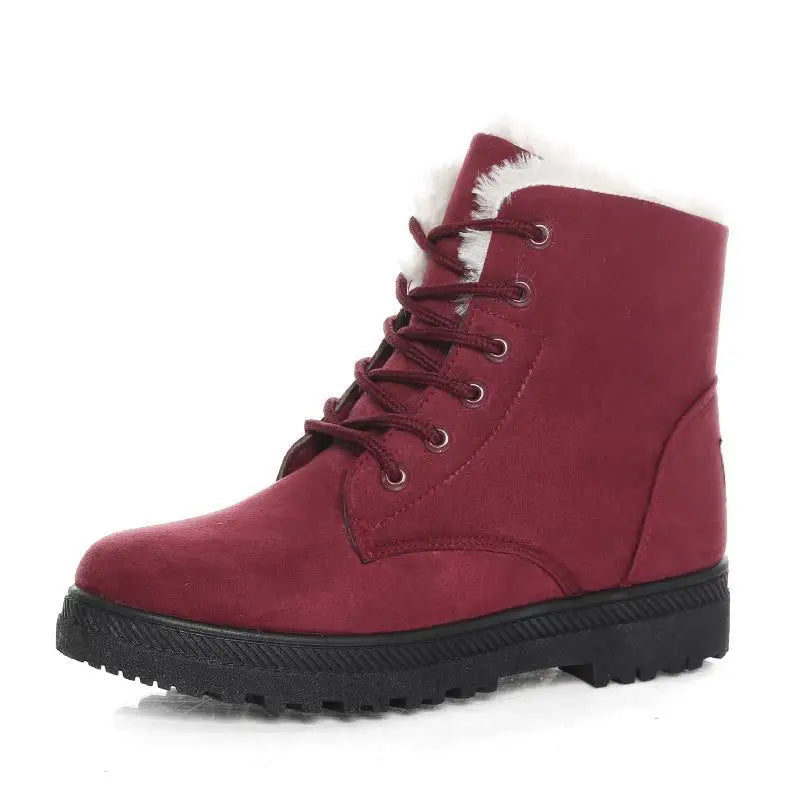 Winter Snow Boots With Warm Plush Ankle Boots For Women Shoes Beyond Trends Hub