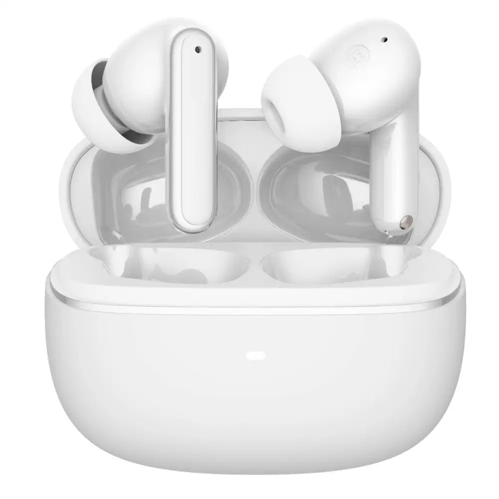 Wireless Bluetooth Noise Reduction In-ear Headphones - White / ENC Noise Cancellation