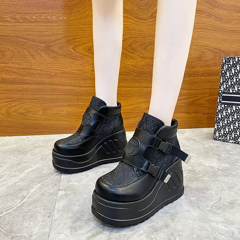 Woman High-heeled Shoes Thick Bottom Beyond Trends Hub