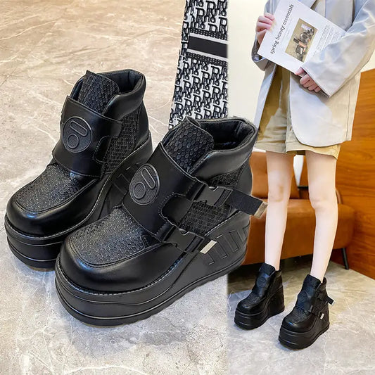 Woman High-heeled Shoes Thick Bottom Beyond Trends Hub