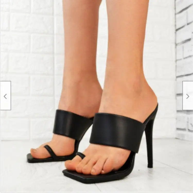 Woman Shoes European And American Foreign Trade Wish Fashion Stiletto High Heel Flip Flops Beyond Trends Hub