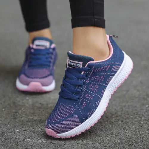 Women Casual Shoes Fashion Breathable Walking Mesh Flat Shoes Woman White Sneakers Women Tenis Feminino Female Shoes Beyond Trends Hub