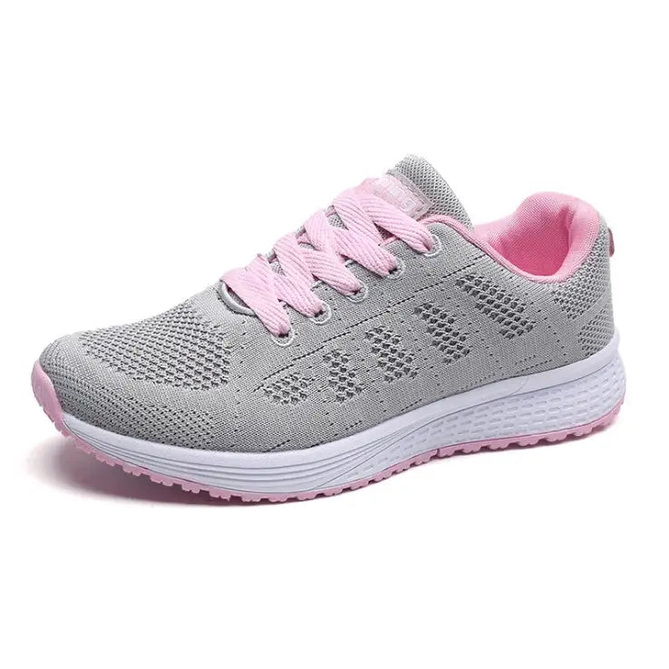 Women Casual Shoes Fashion Breathable Walking Mesh Flat Shoes Woman White Sneakers Women Tenis Feminino Female Shoes Beyond Trends Hub