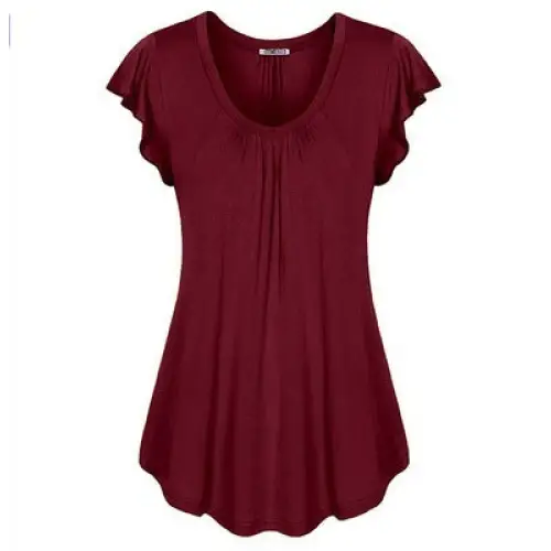Women Dress Ladies Short Sleeves Shirts Plus Size 6xl Beyond Trends Hub