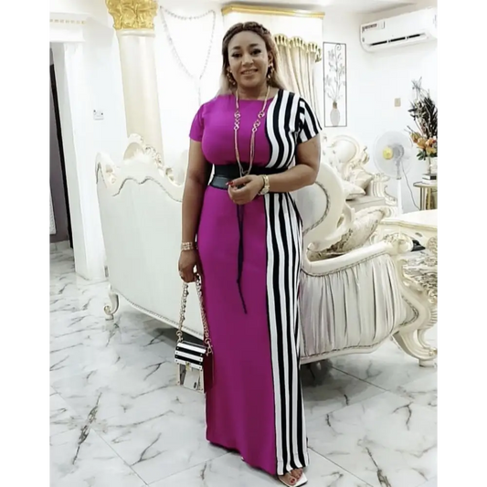 Women Dress Summer Loose Long Ladies Skirt African Clothing