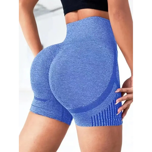 Women Yoga Shorts High Waist Workout Shorts Fitness Yoga Lift Butt Fitness Ladies Yoga Gym Running Short Pants Sportswear - Beyond Trends Hub 