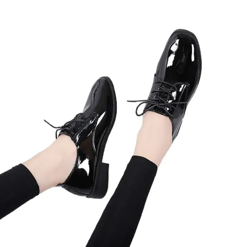 Women's All-match Flat Low Heel Vintage Leather Shoes Beyond Trends Hub