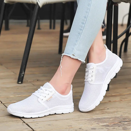 Women's Breathable Mesh Wear Resistant Casual Shoes Beyond Trends Hub