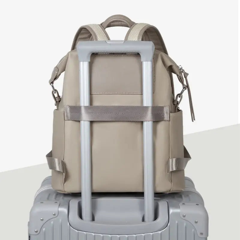 Women's Casual Backpack With Hand-hold Design Lightweight And Waterproof Commuting Travel Computer Bag Large Capacity Handbag - Beyond Trends Hub 