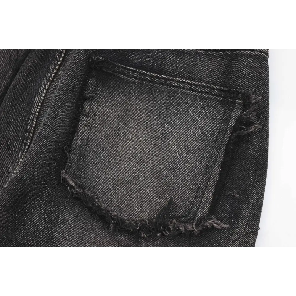 Women's Clothing New Real Shot American Distressed Heavy Industry Straight Jeans Beyond Trends Hub