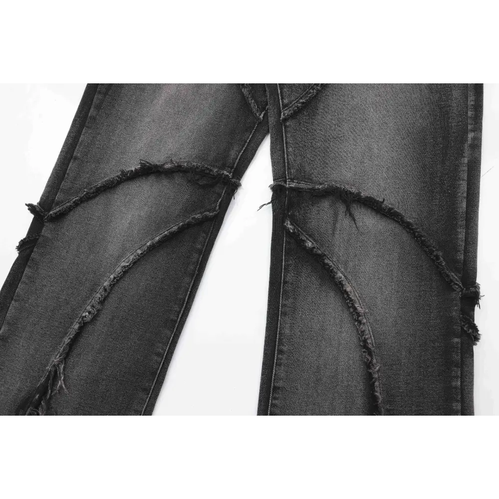 Women's Clothing New Real Shot American Distressed Heavy Industry Straight Jeans Beyond Trends Hub