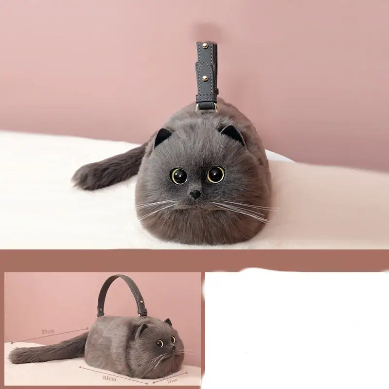 Women's Cute Handmade Cat Doll Bag Beyond Trends Hub