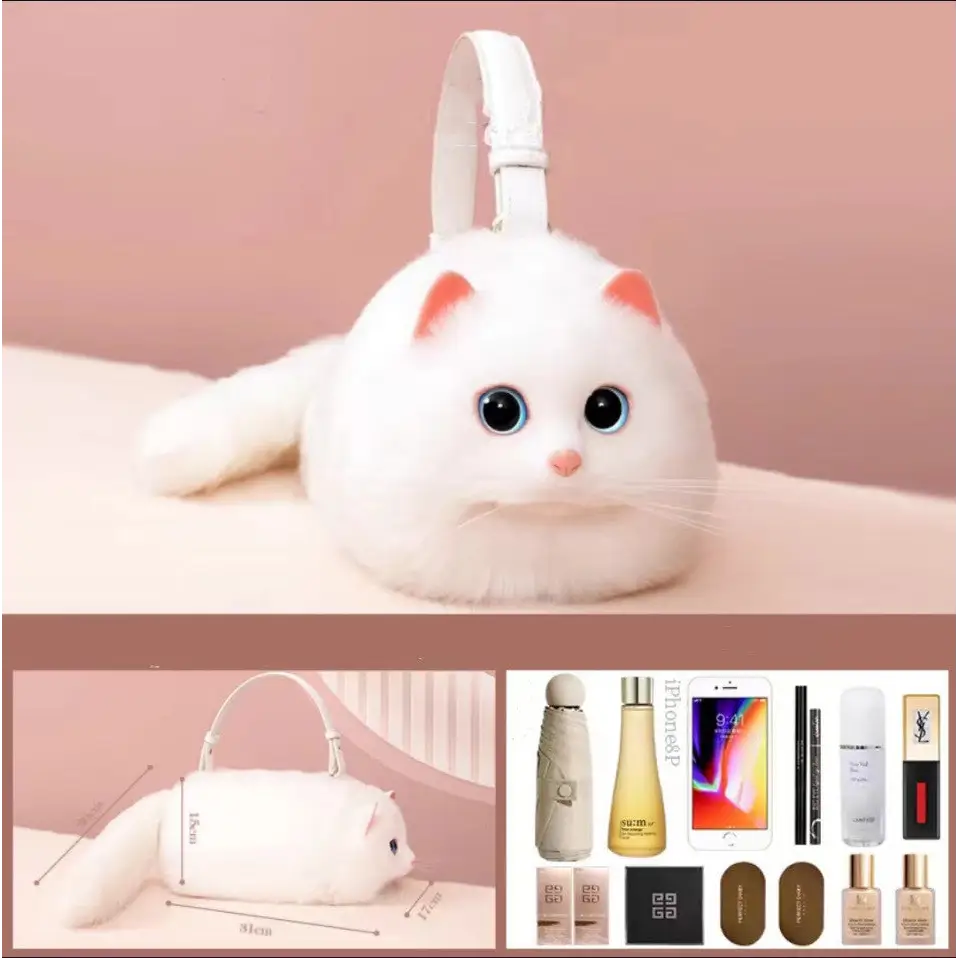 Women's Cute Handmade Cat Doll Bag Beyond Trends Hub