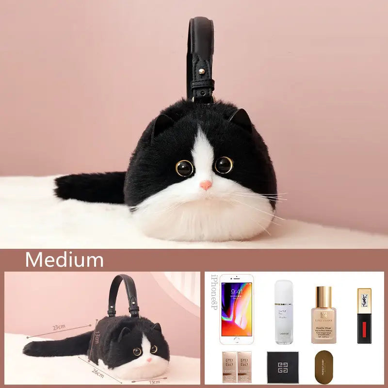 Women's Cute Handmade Cat Doll Bag Beyond Trends Hub