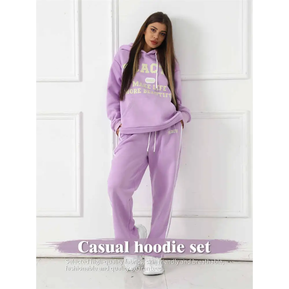 Women's Fashion Casual Printed Top Pants Set Beyond Trends Hub