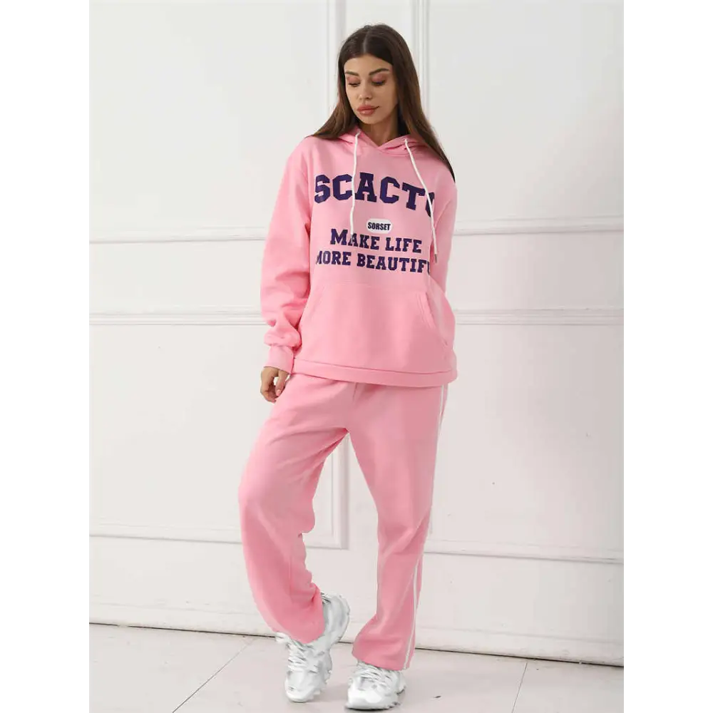 Women's Fashion Casual Printed Top Pants Set Beyond Trends Hub