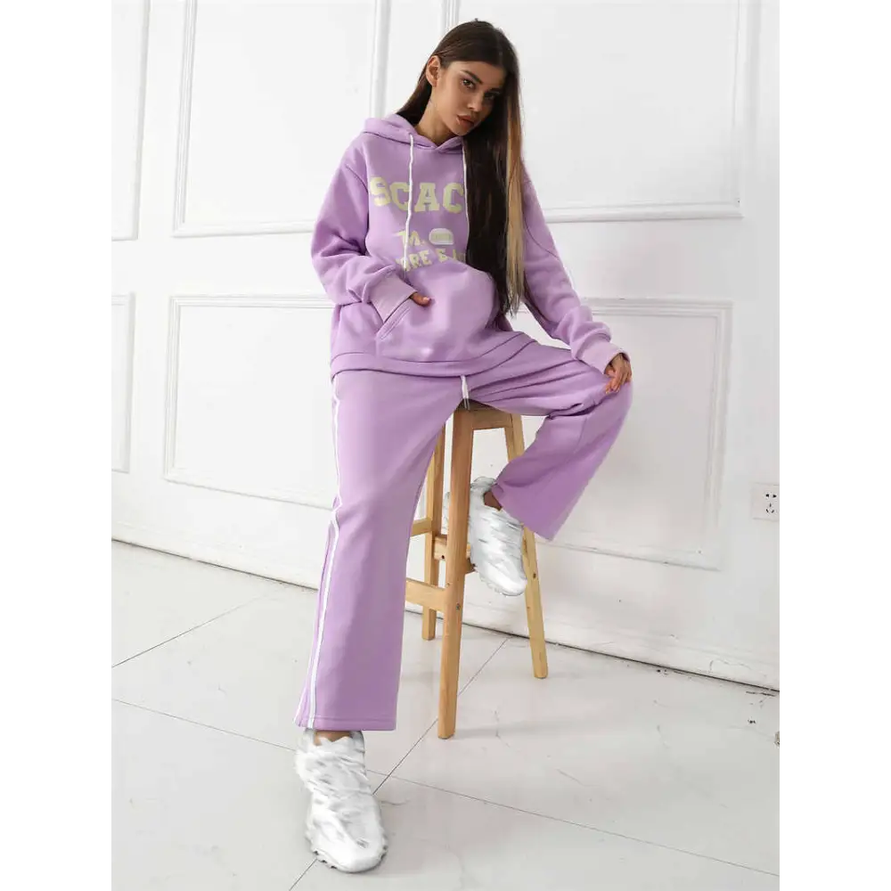 Women's Fashion Casual Printed Top Pants Set Beyond Trends Hub