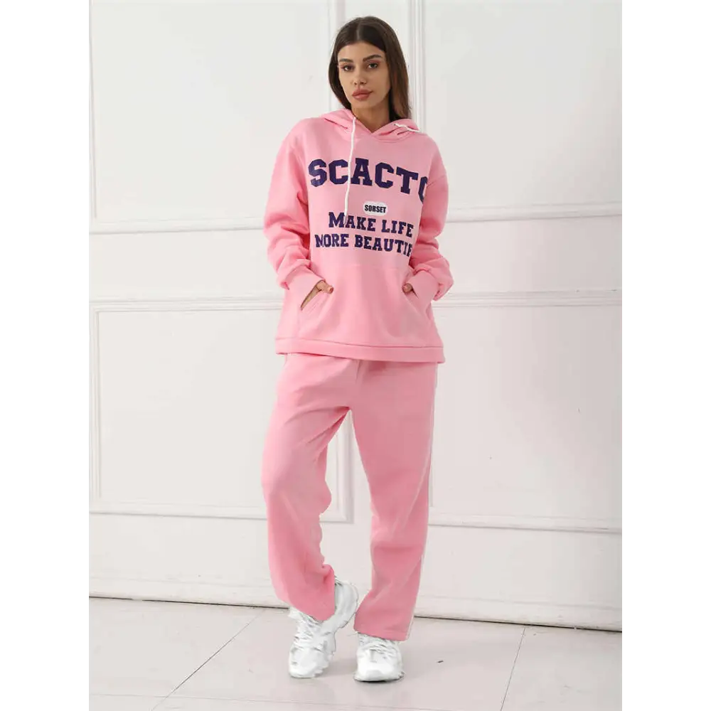 Women's Fashion Casual Printed Top Pants Set Beyond Trends Hub