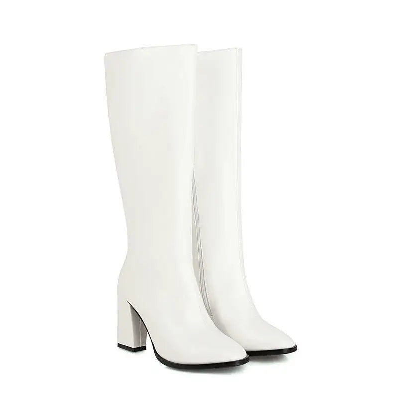 Women's Fashion High Heel Plus Size Knight Boots Beyond Trends Hub