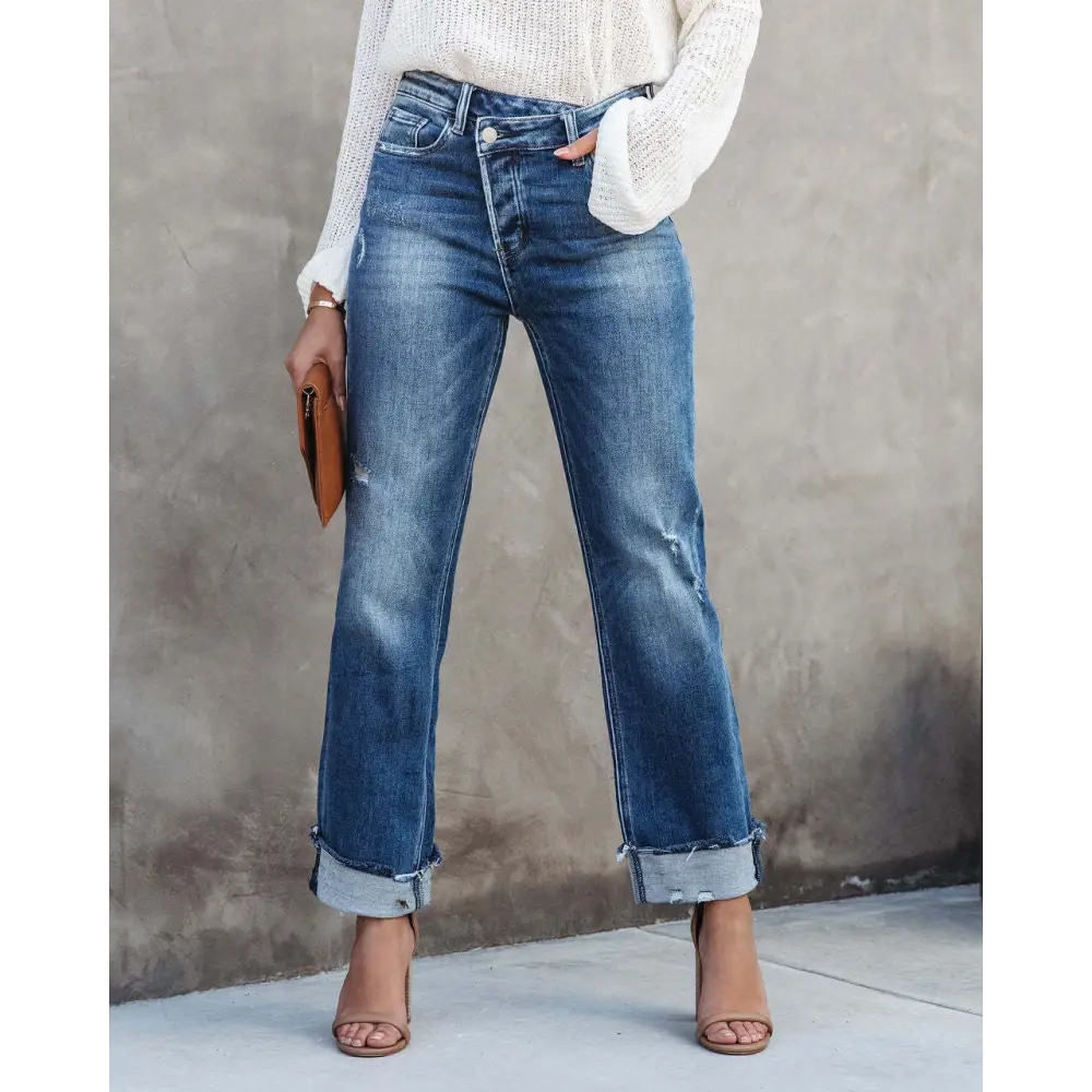 Women's Fashion Individual Casual Loose Jeans Beyond Trends Hub
