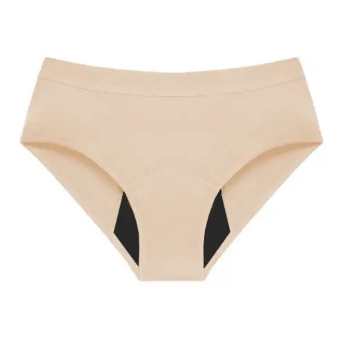 Women's Fashion Mid Waist Four-layer Bamboo Fiber Physiological Underwear Beyond Trends Hub