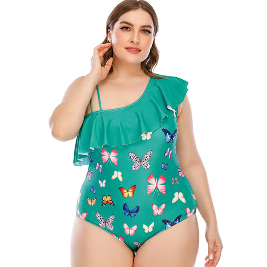 Women’s Fashion Printed One-piece Swimsuit