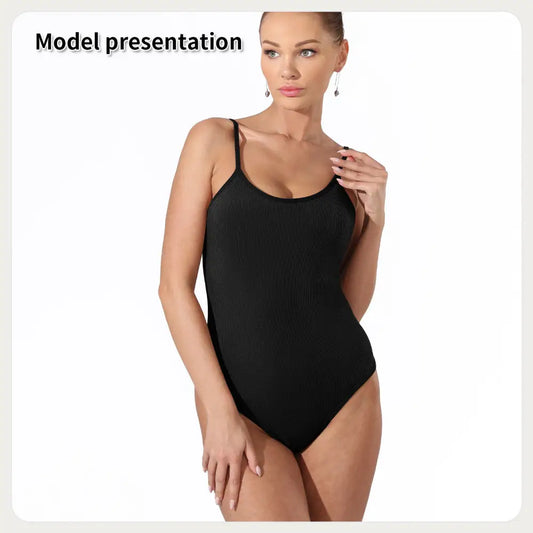 Women's Fashion Simple Solid Color Bodysuit Beyond Trends Hub