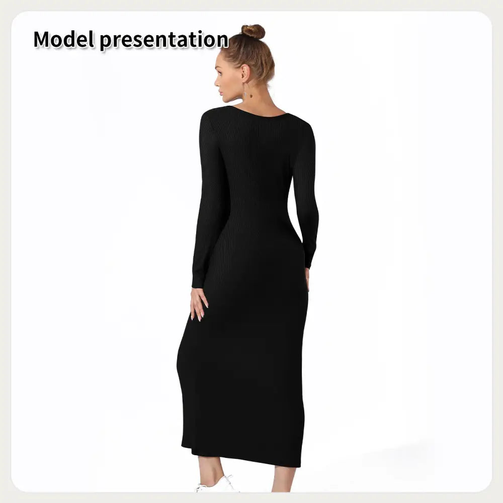 Women's Fashion Simple Solid Color Dress Beyond Trends Hub