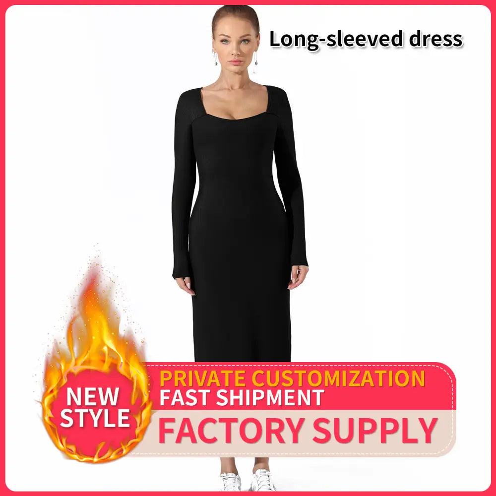 Women's Fashion Simple Solid Color Dress Beyond Trends Hub