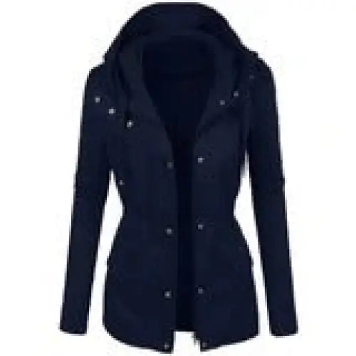 Women's fashion solid color lapel biker jacket Beyond Trends Hub