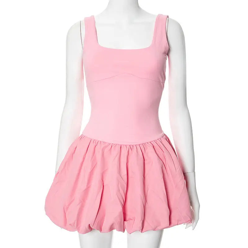 Women's Fashion Stitching Vest Dress Beyond Trends Hub