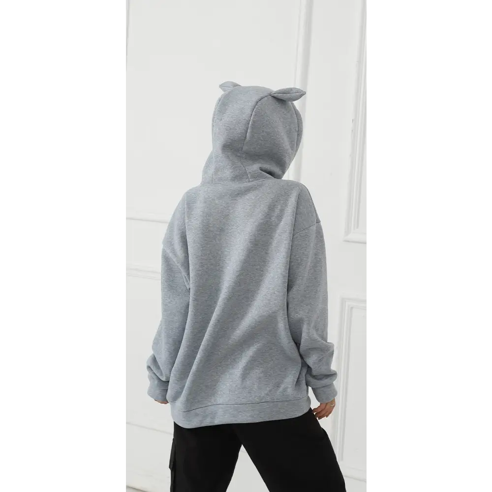Women's Fashionable Casual Printed Long Sleeved Sweatshirt Beyond Trends Hub