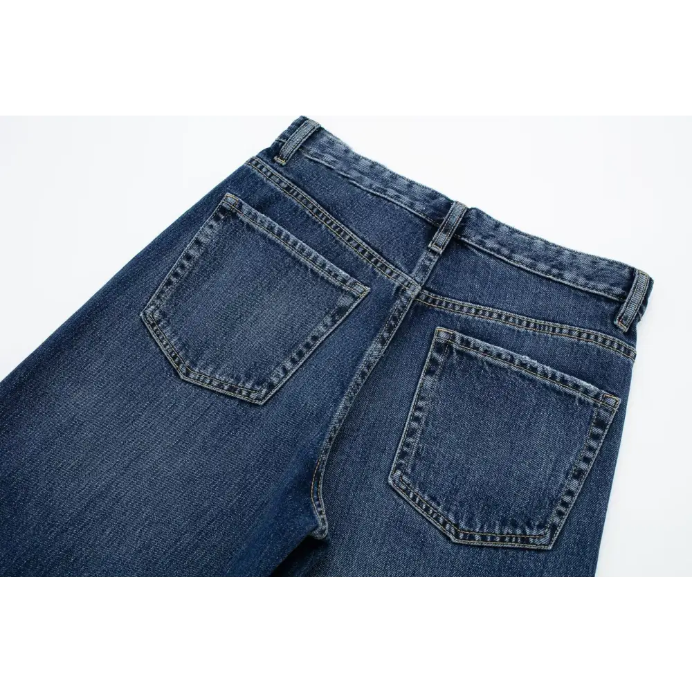 Women's Fashionable Casual Wide-leg Long Jeans Beyond Trends Hub
