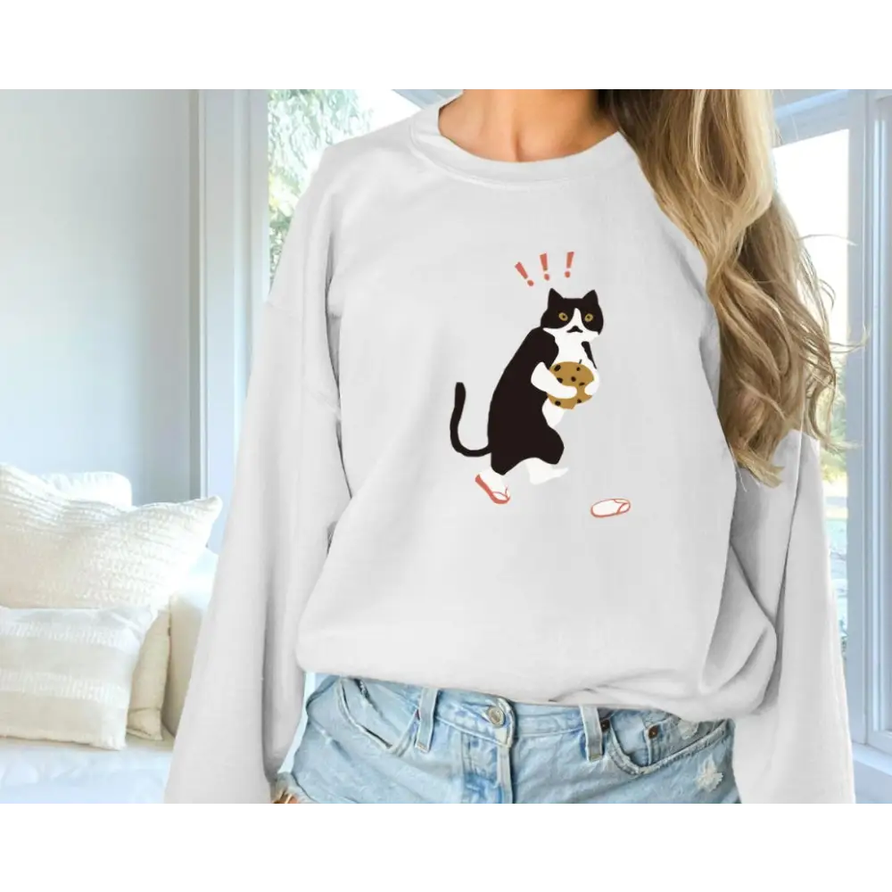 Women's Fashionable Solid Color Printed Long Sleeved Sweatshirt Beyond Trends Hub