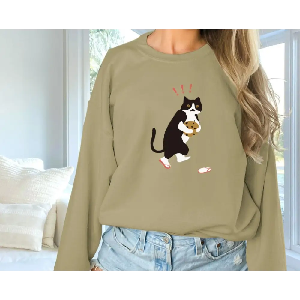 Women's Fashionable Solid Color Printed Long Sleeved Sweatshirt Beyond Trends Hub