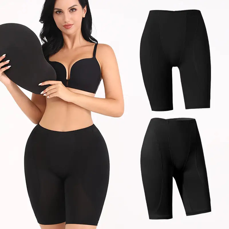 Women's High Waist Belly Contracting And Close-fitting Bodybuilding Girdle Body Shaping Safety Pants Beyond Trends Hub