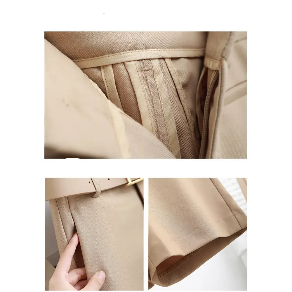 Women’s High Waist Thin Plus Size Suit Shorts