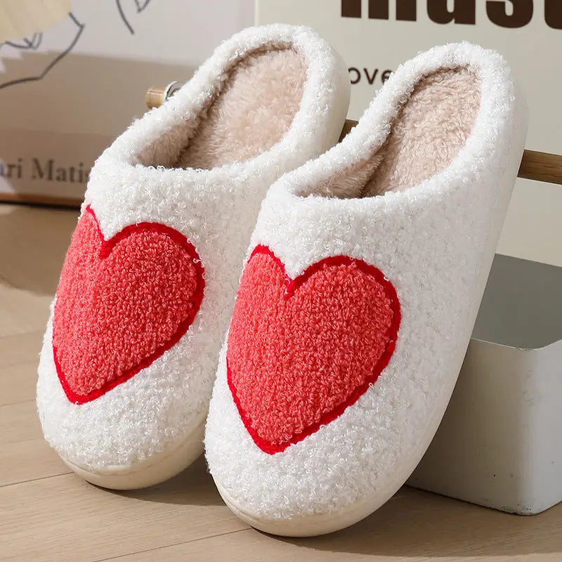 Women's Home Slippers Fashion Plush House Shoes For Valentine's Day Beyond Trends Hub