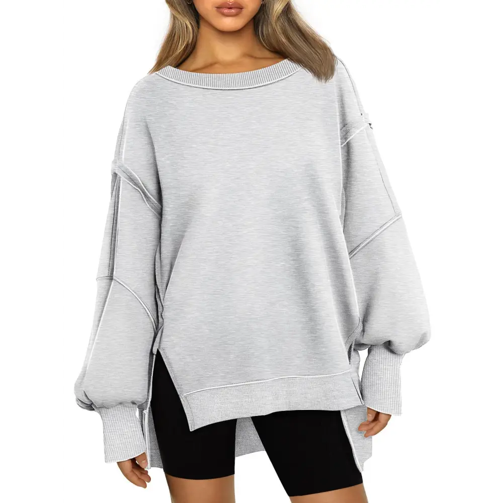 Women's Hooded Fashion Round-neck Sweater Beyond Trends Hub