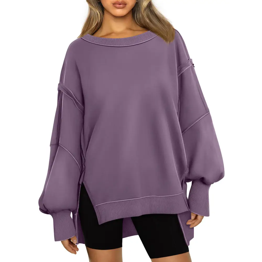 Women's Hooded Fashion Round-neck Sweater Beyond Trends Hub