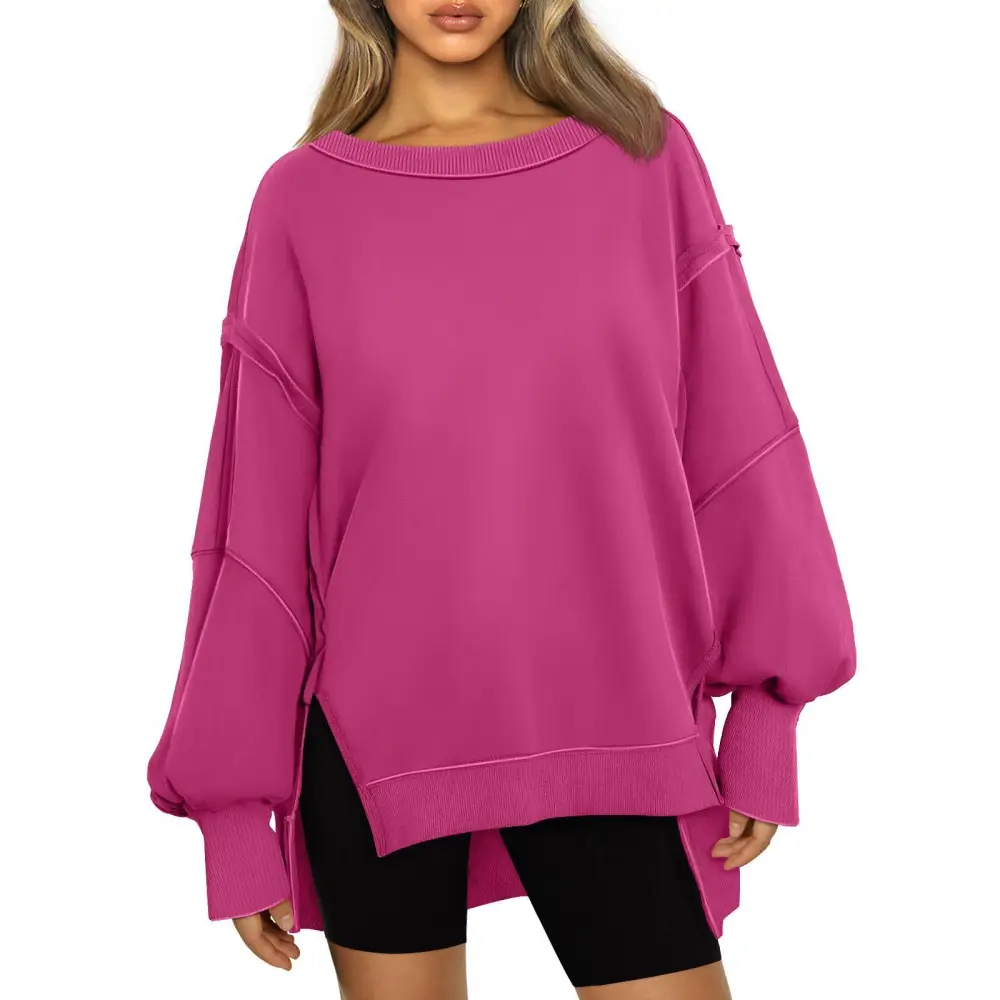 Women's Hooded Fashion Round-neck Sweater Beyond Trends Hub