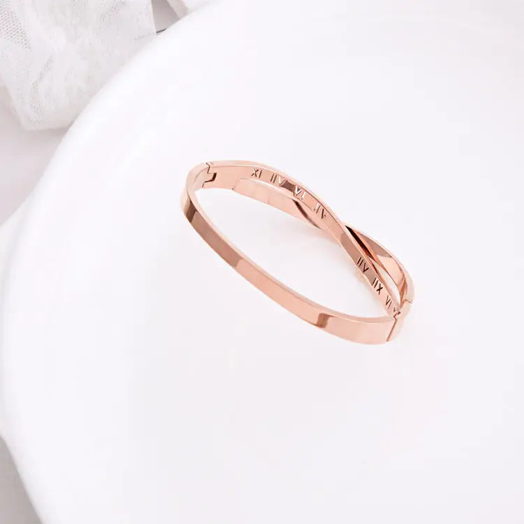 Women's Hot Style Roman Word Diamond Bracelet Beyond Trends Hub
